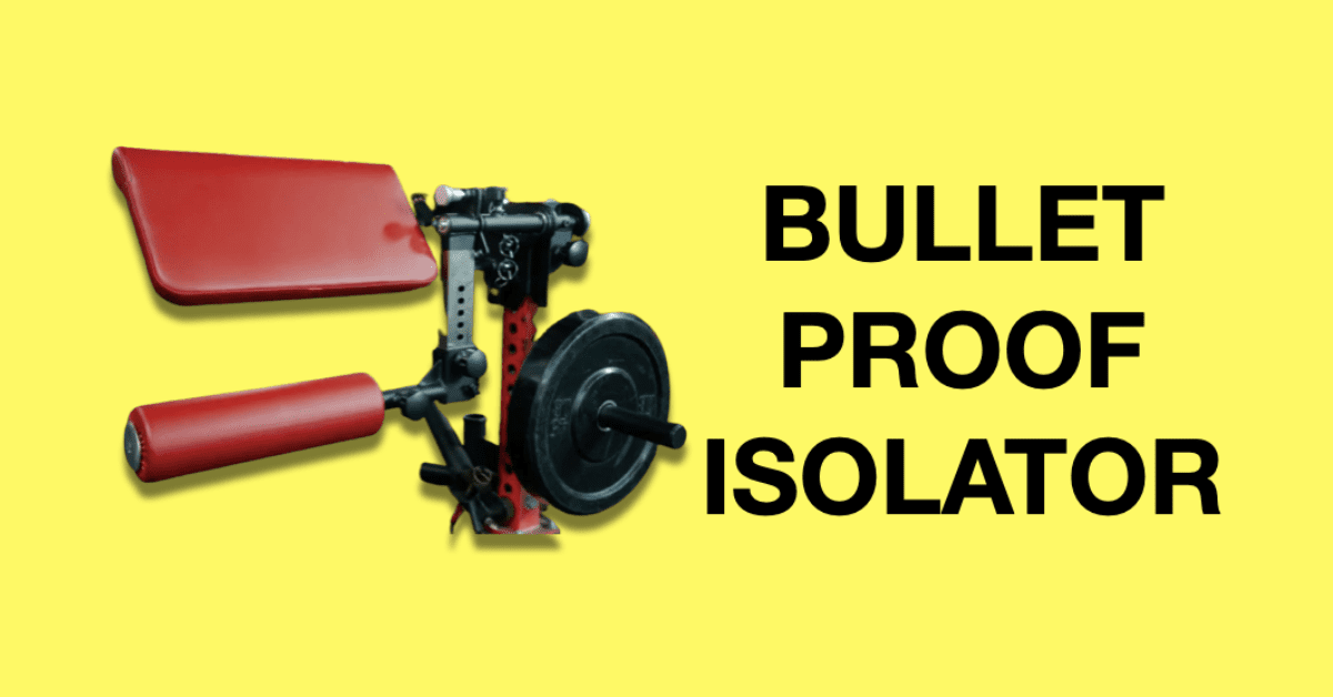 Bulletproof Fitness Isolator Review: BEST Power Rack Attachment Bulletproof Fitness Isolator Review: BEST Power Rack Attachment