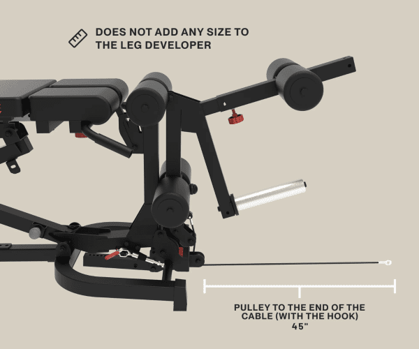 Freak Athlete Leg Developer Cable Attachment - Image 3