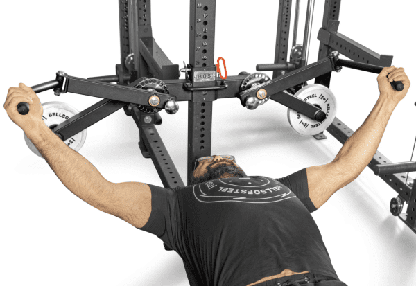 bells of steel chest fly machine