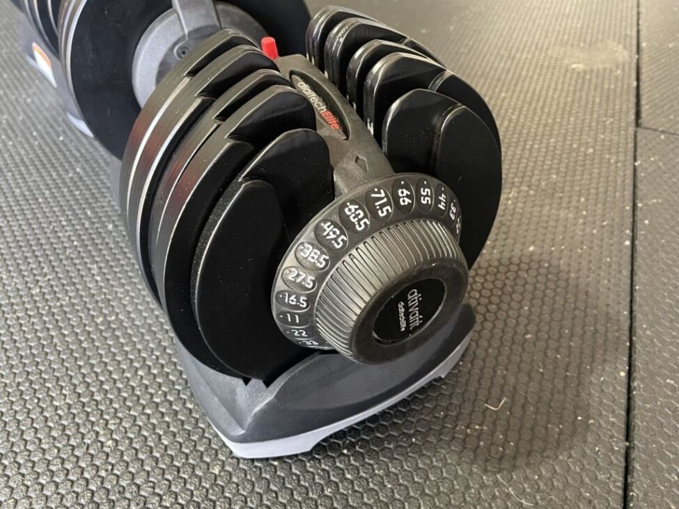 AtivaFit DialTech Elite Dumbbells Review (71.5 lbs) - Garage