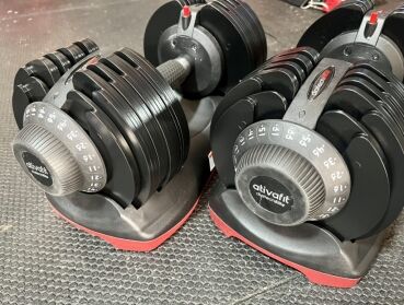AtivaFit DialTech Elite Dumbbells Review (71.5 lbs) - Garage