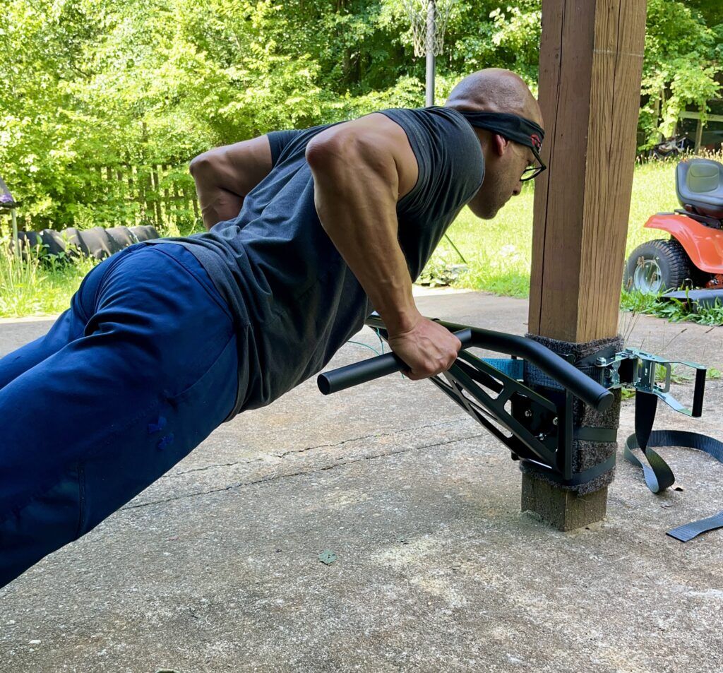 Pullup Dip Outdoor Bar Review Portable Pull Up and Dip Station