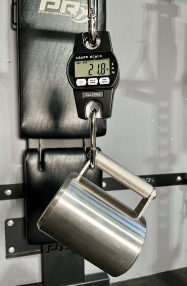 XMaster Heavy Mug - 10kg Stainless Steel Heavy Mug